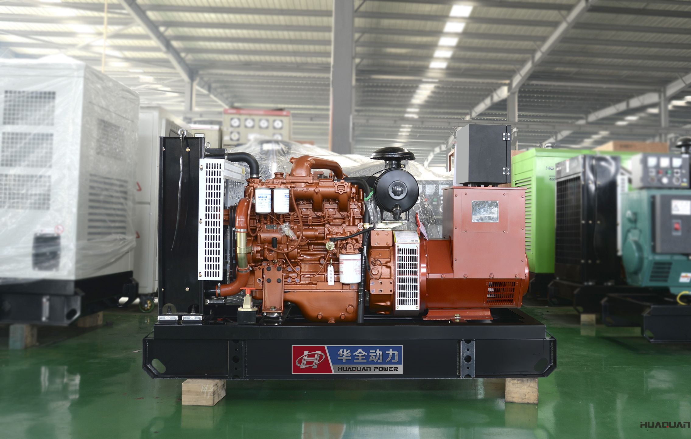 2018年4月14日華全動力50kw柴油發電機組發往江蘇