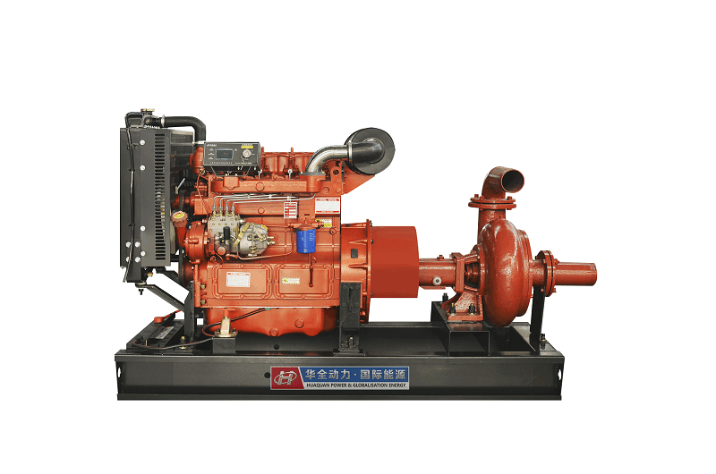 華全動力一臺30kw標(biāo)配水泵機(jī)組于4月17日發(fā)往上海