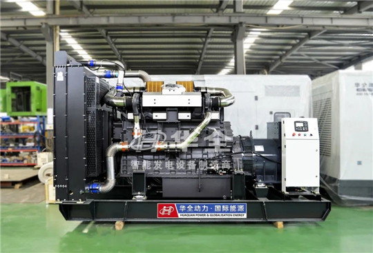 華全600千瓦發電機組發往河南